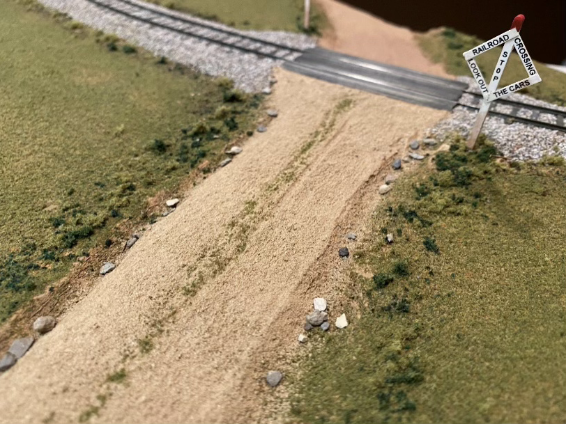 Gravel and paved roads